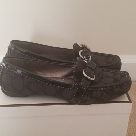 Coach Sharin Signature Loafers Size 7 - Picture 3 of 7